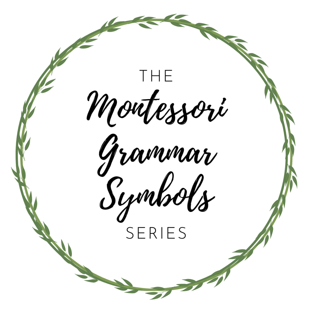 Montessori Grammar Symbols- Part 2
